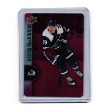 DC-3 Nathan MacKinnon Base Red Parallel Die-Cut Set 2022-23 Tim Hortons UD Upper Deck 